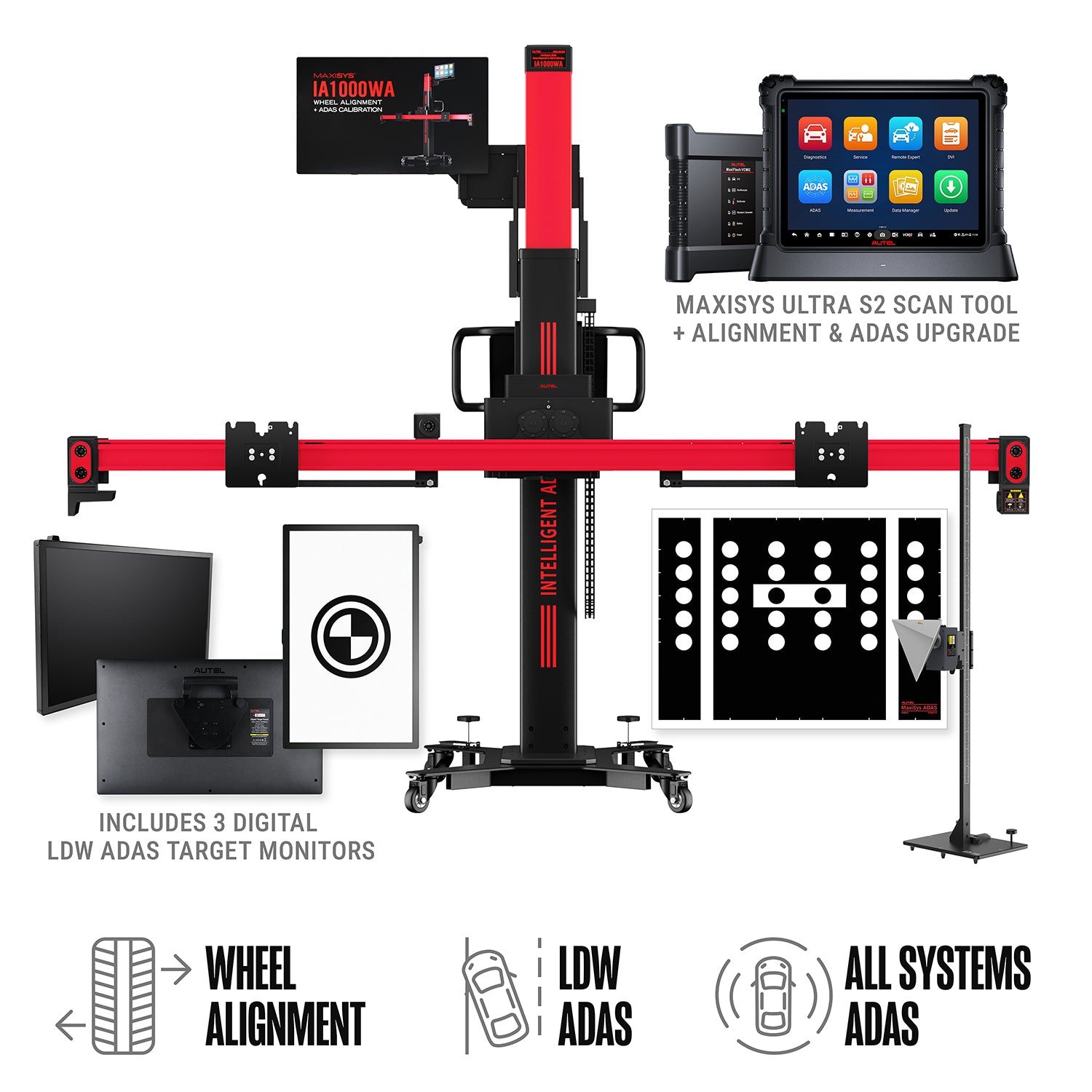 IA1000 All-Systems Calibration System w MS Ultra S2 and Digital Targets