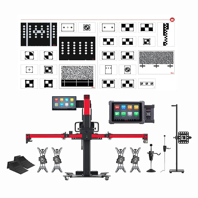 MaxiSYS ADAS IA900WA with LDW Targets and MSULTRAADAS Tablet